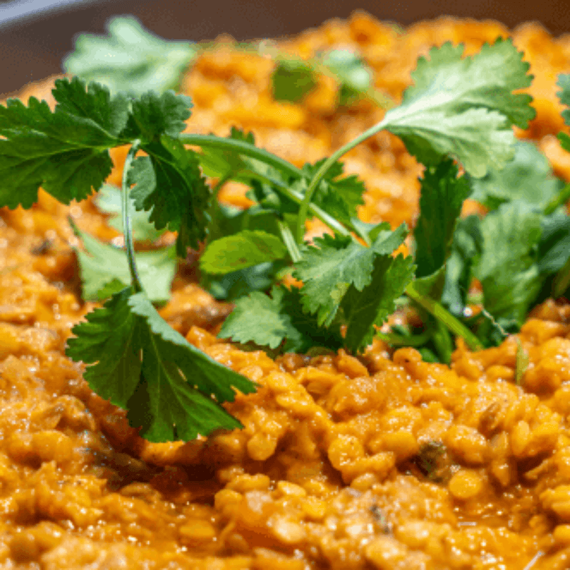 Dahl lentilles corail