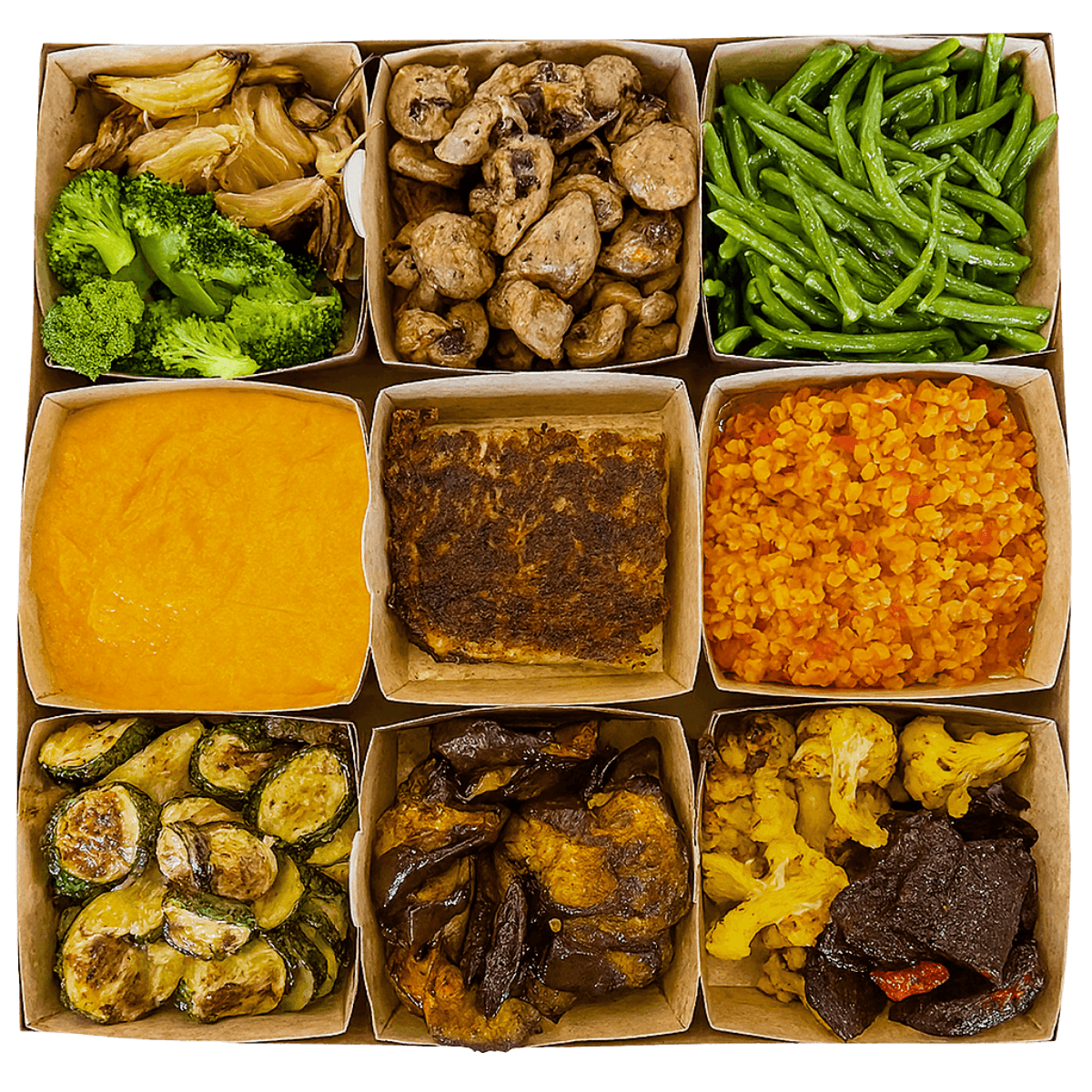 Coffret de légumes cuisinés Papillades