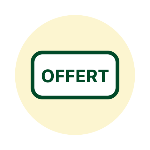 Saisissez le code OFFERT