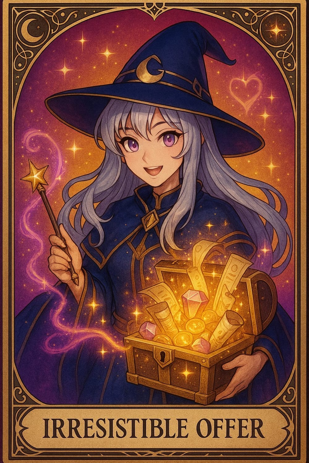 Irresistible Offer card front