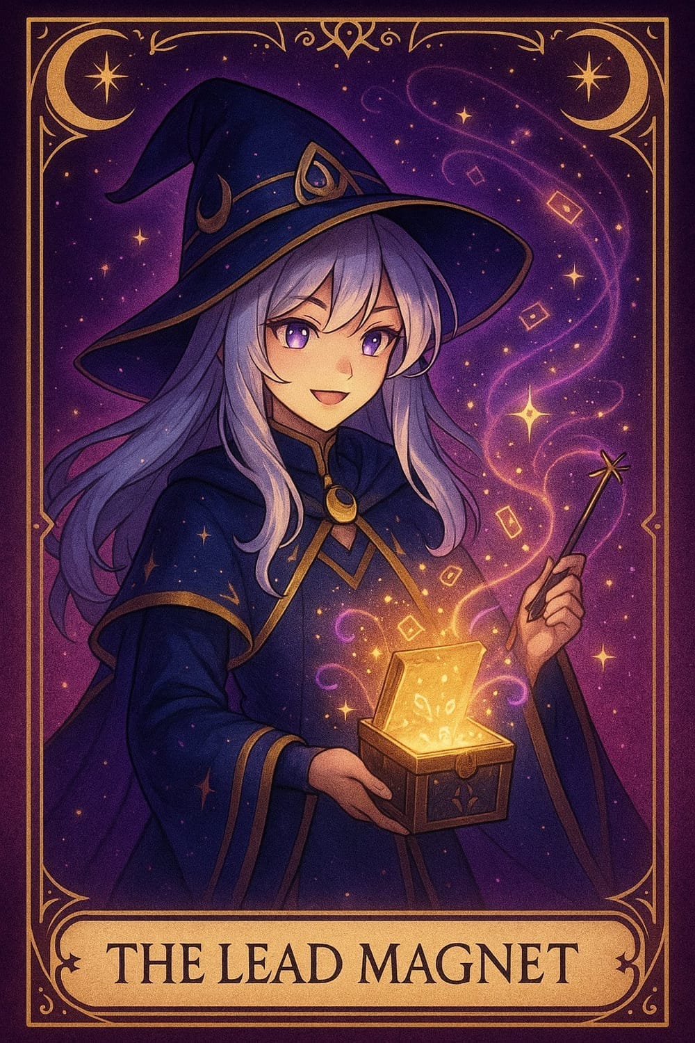 The Lead Magnet card front