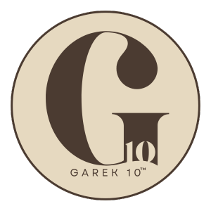 Garek 10 Logo and home page link