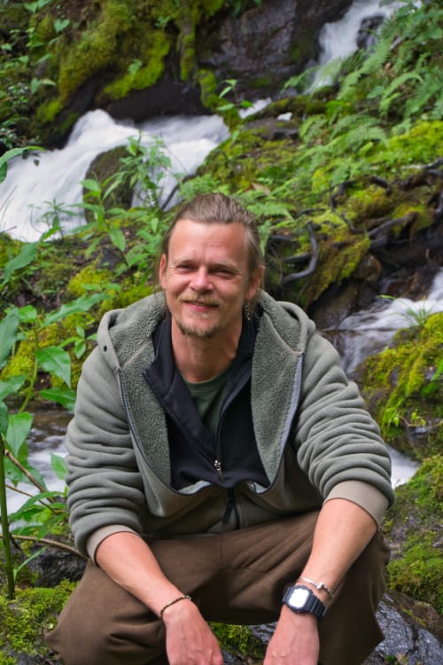 A picture of Tim Wassenaar. Made near Urubamba, in the Sacred Valley, Peru