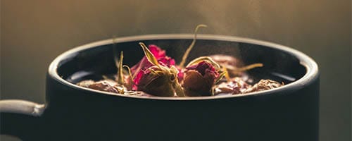 A hot cup of deliciously welcoming tea. Credit goes to Raed Kasrwani