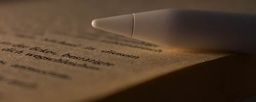 A beautiful image of a pen on paper. Credit goes to Byvlado