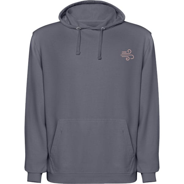 Sudadera antracita frontal