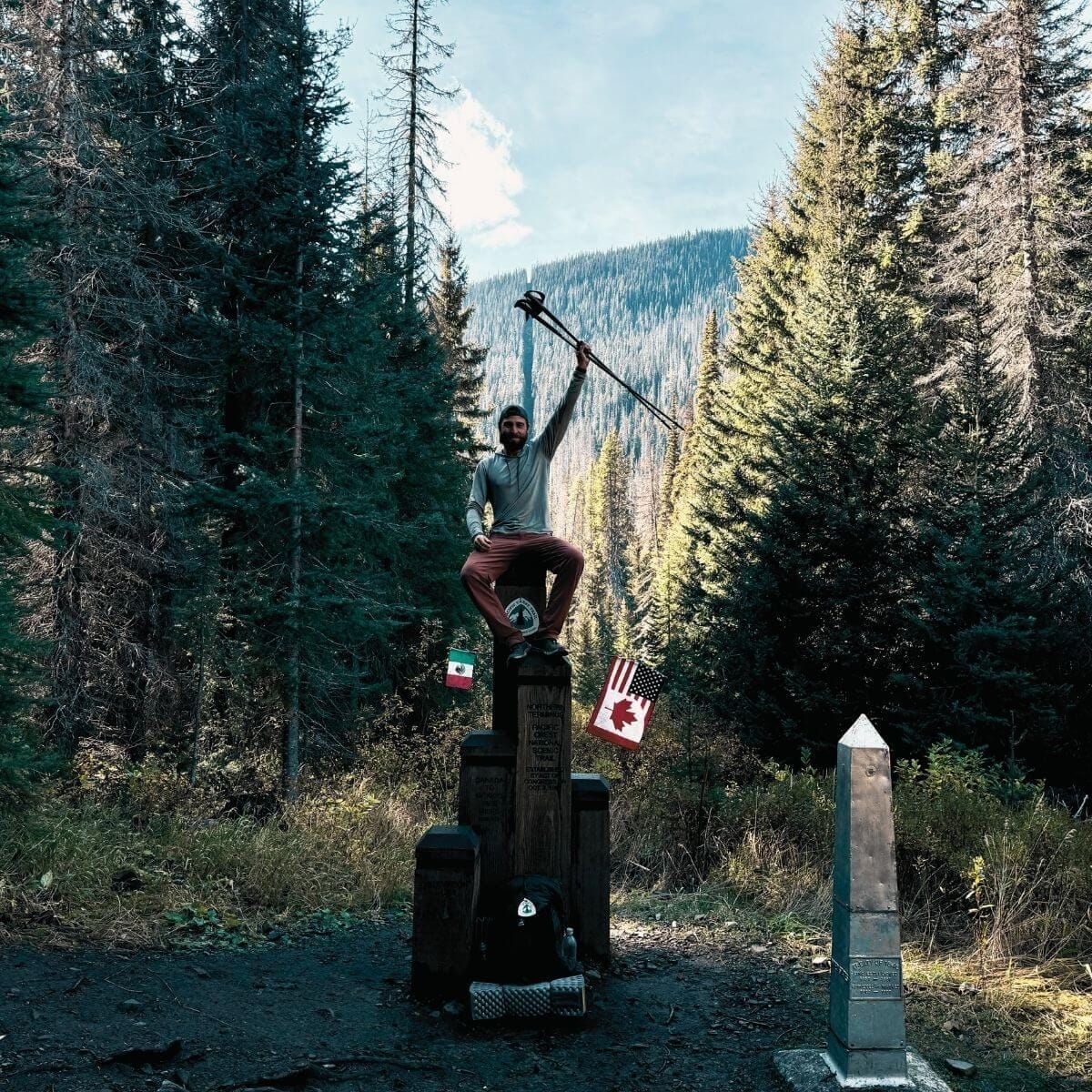 Francois de Neuville thruhiking the PCT