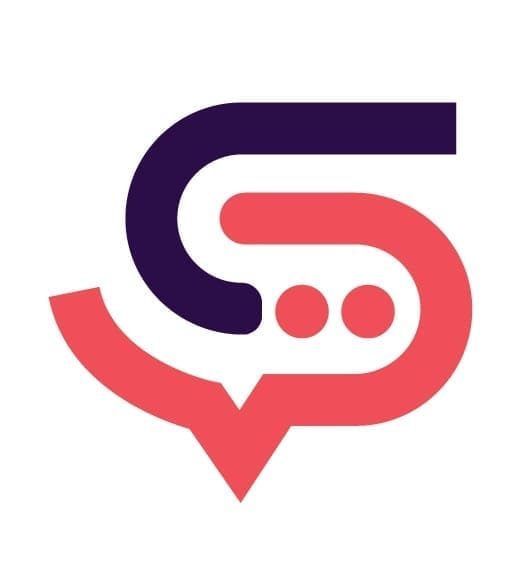Soaz Media logo combining the letters S and M in a speech bubble, symbolizing AI and communication.