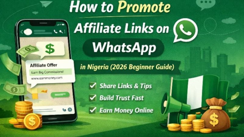 Best affiliate platforms in Nigeria 2026 showing high paying sites for beginners to earn money online