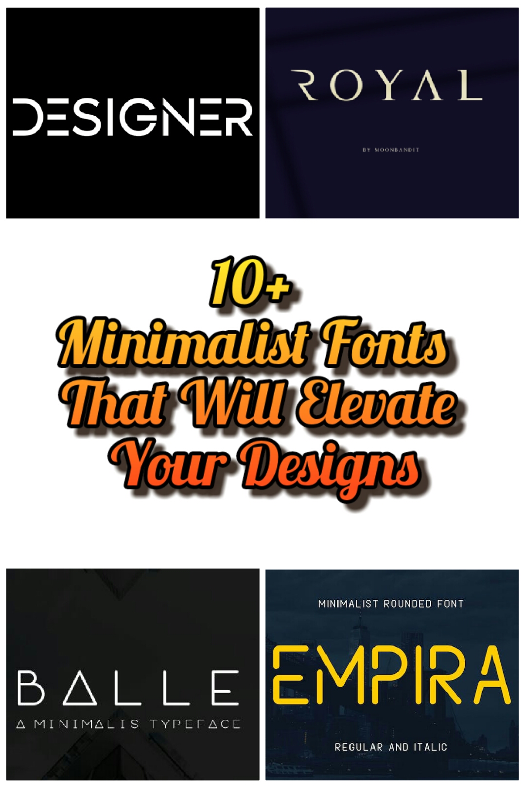 Minimalist Fonts: The Ultimate Guide to Clean Design (Free & Premium)