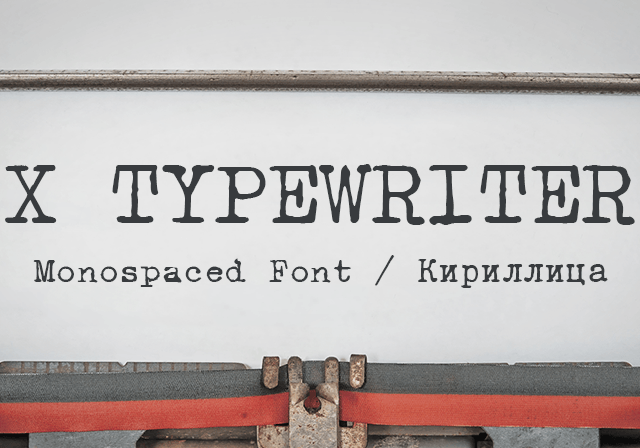 9 Typewriter Fonts for a Retro Vibe