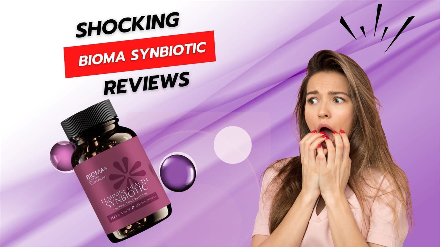 Bioma Feminine Health Synbiotic Bottle
