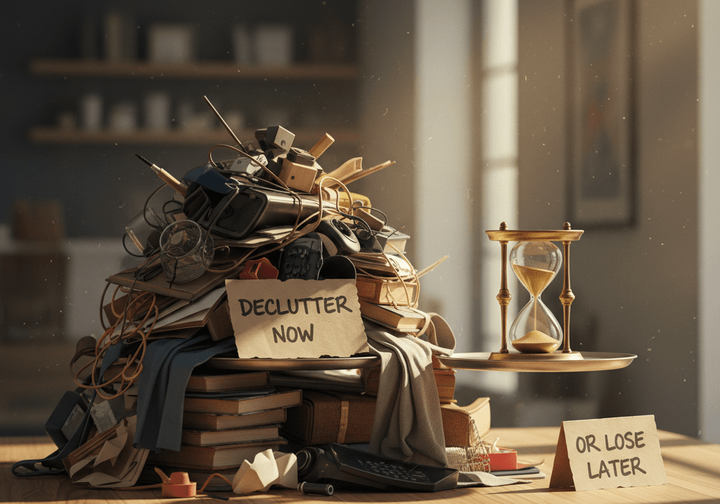 Declutter Now or Lose Later article image