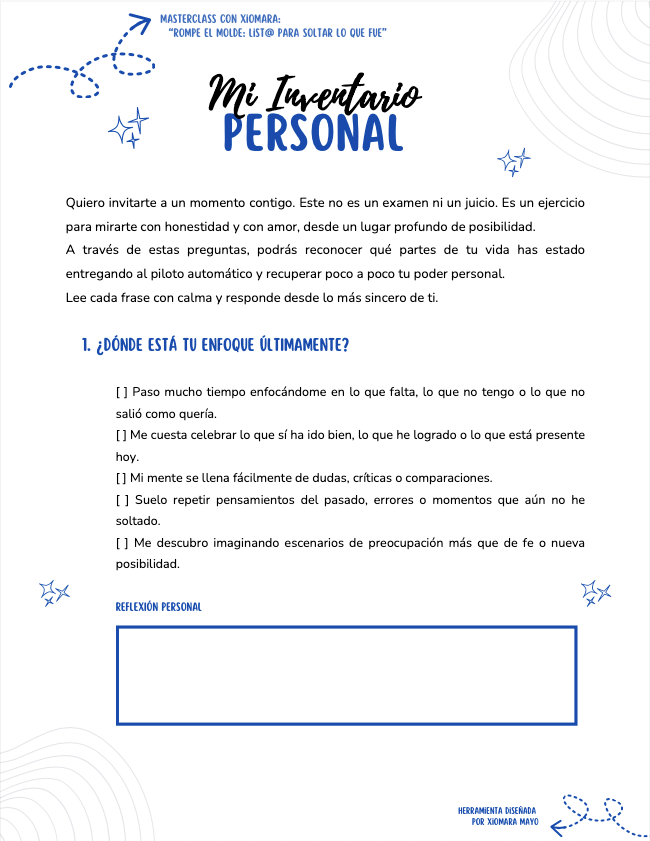 Inventario Personal