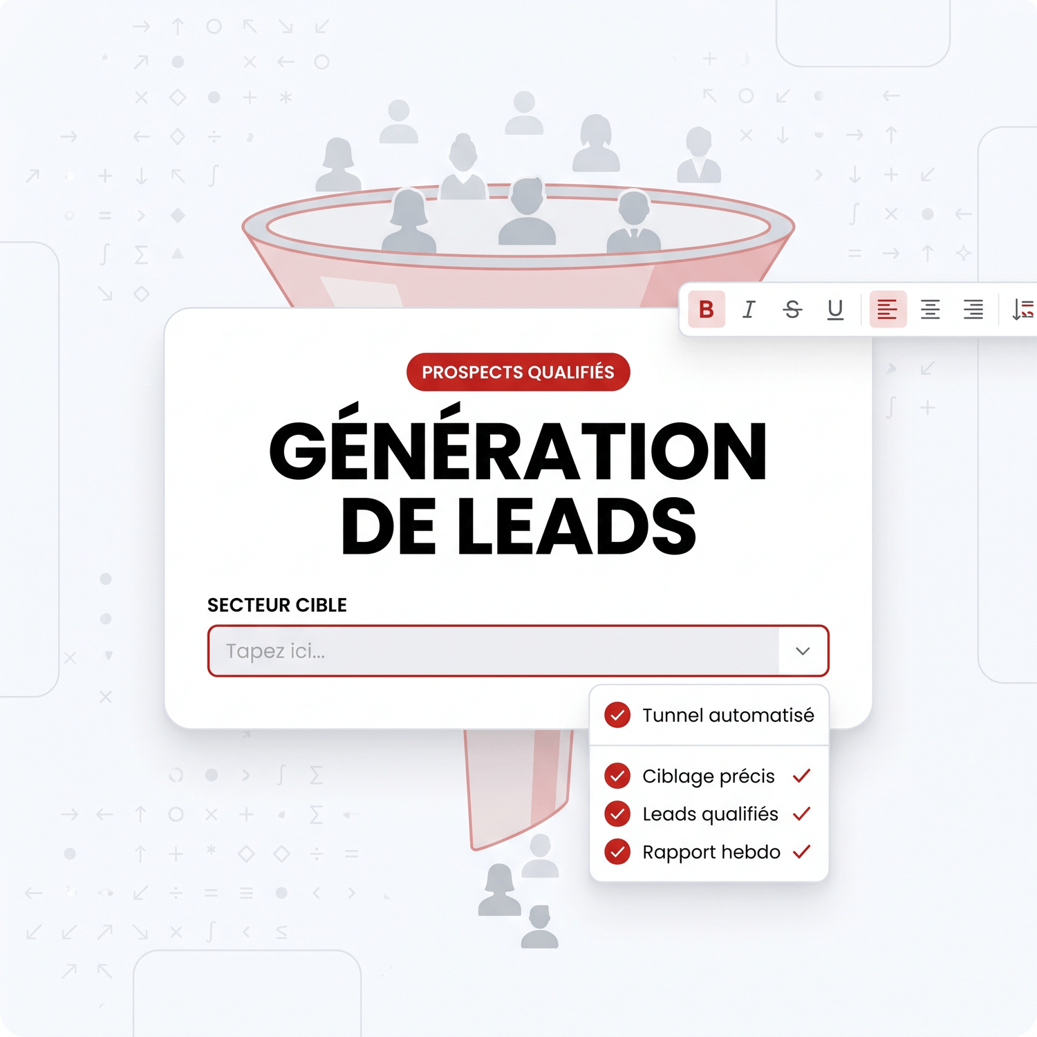 Pilier 1 : Génération de leads qualifiés via Meta Ads pour entreprises de nettoyage