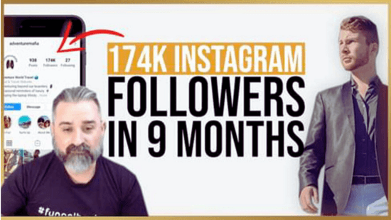 Chris Daniel's Instagram Growth on his business account was 0-186K followers in 11 months.