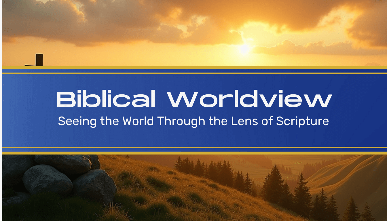 A biblical worldview brings clarity, purpose, and hope. See life through Scripture, avoid cultural drift, and learn simple, practical ways to live it out.