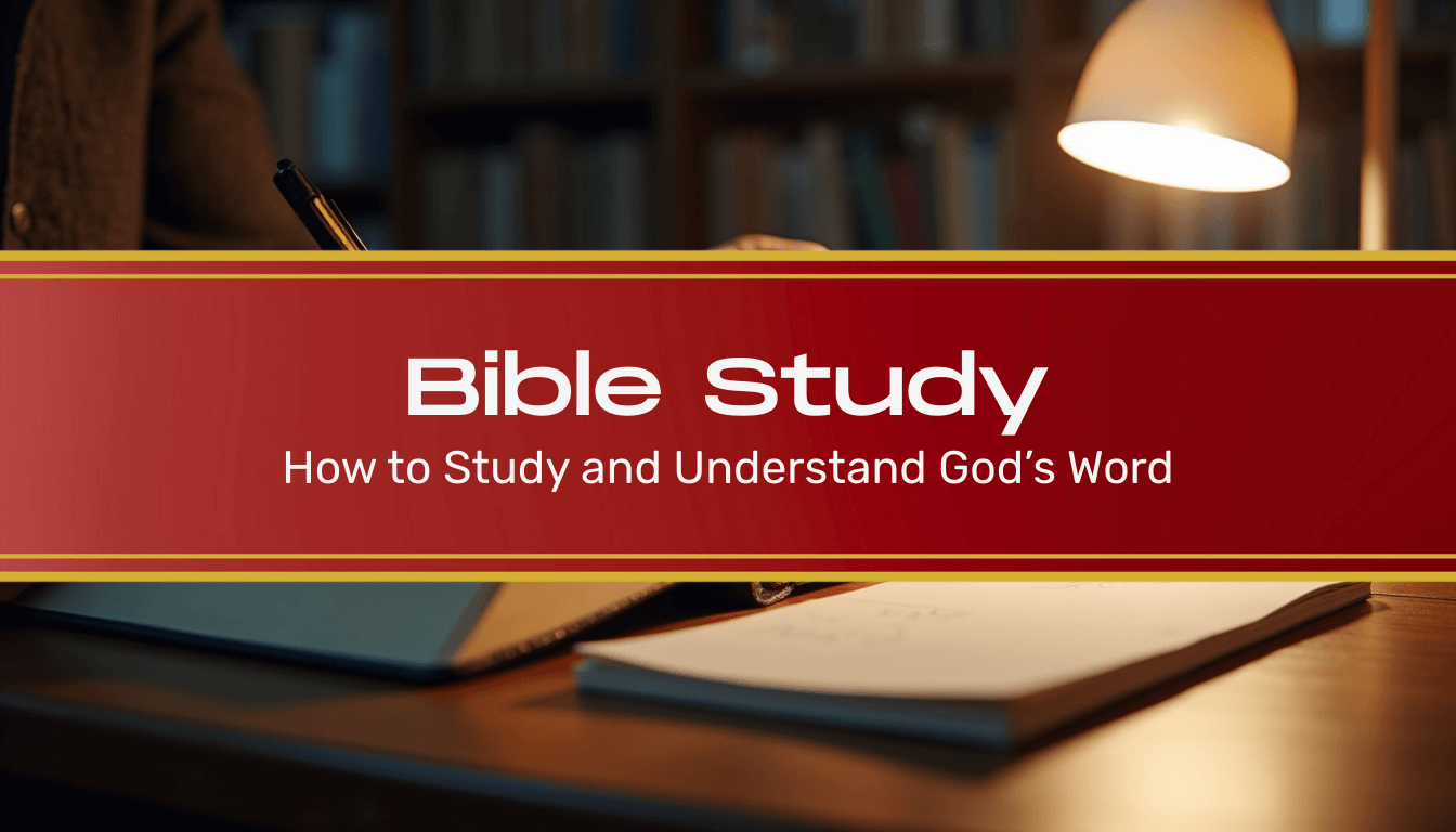 Discover how to study and understand God’s Word with this comprehensive guide to Bible study. Learn key methods like inductive, expository, and topical approaches, and explore resources on hermeneutics, exegesis, and Bible reading plans to deepen your faith and grow spiritually.