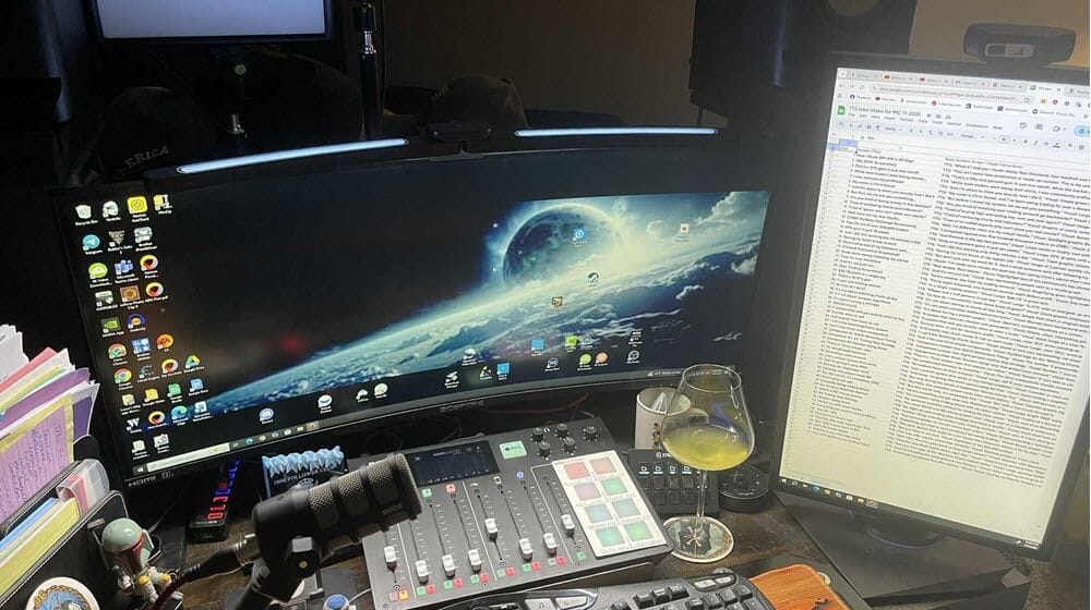 Chris Daniel - My personal workstation.