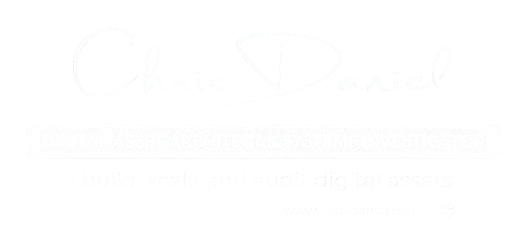 Chris Daniel - Logo - Digital Asset Architect & Systems Investigator