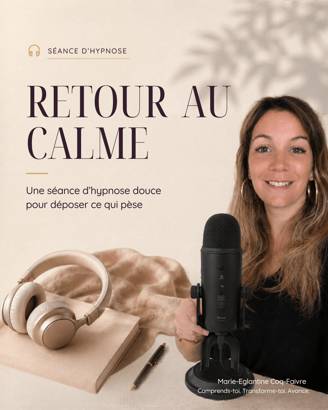 S&eacute;ance d&rsquo;hypnose audio Retour au calme