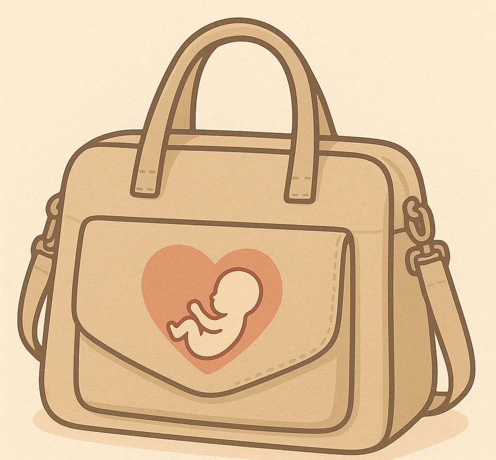 image de sac pour la salle de naissance
