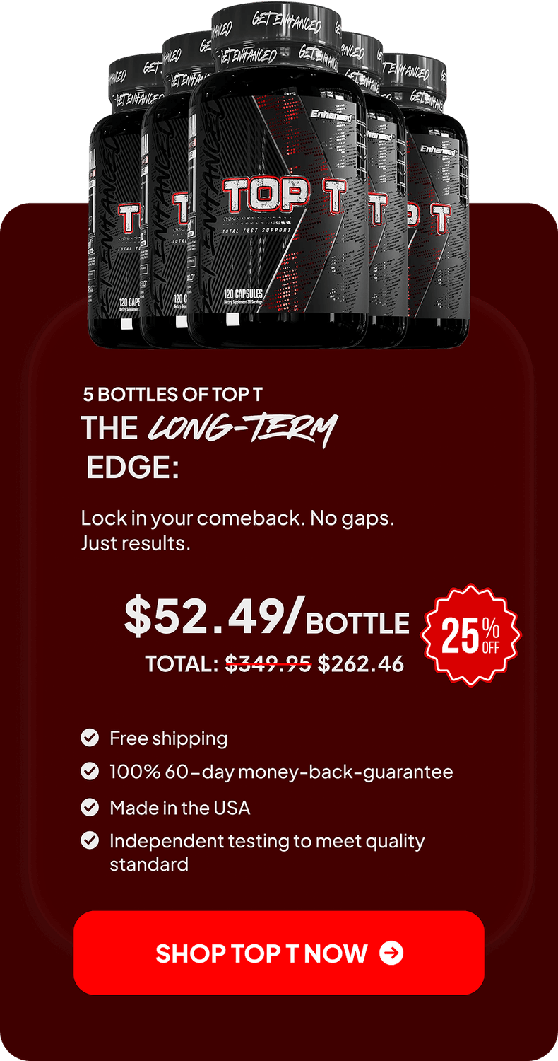 Enhanced TOP T 5 bottle