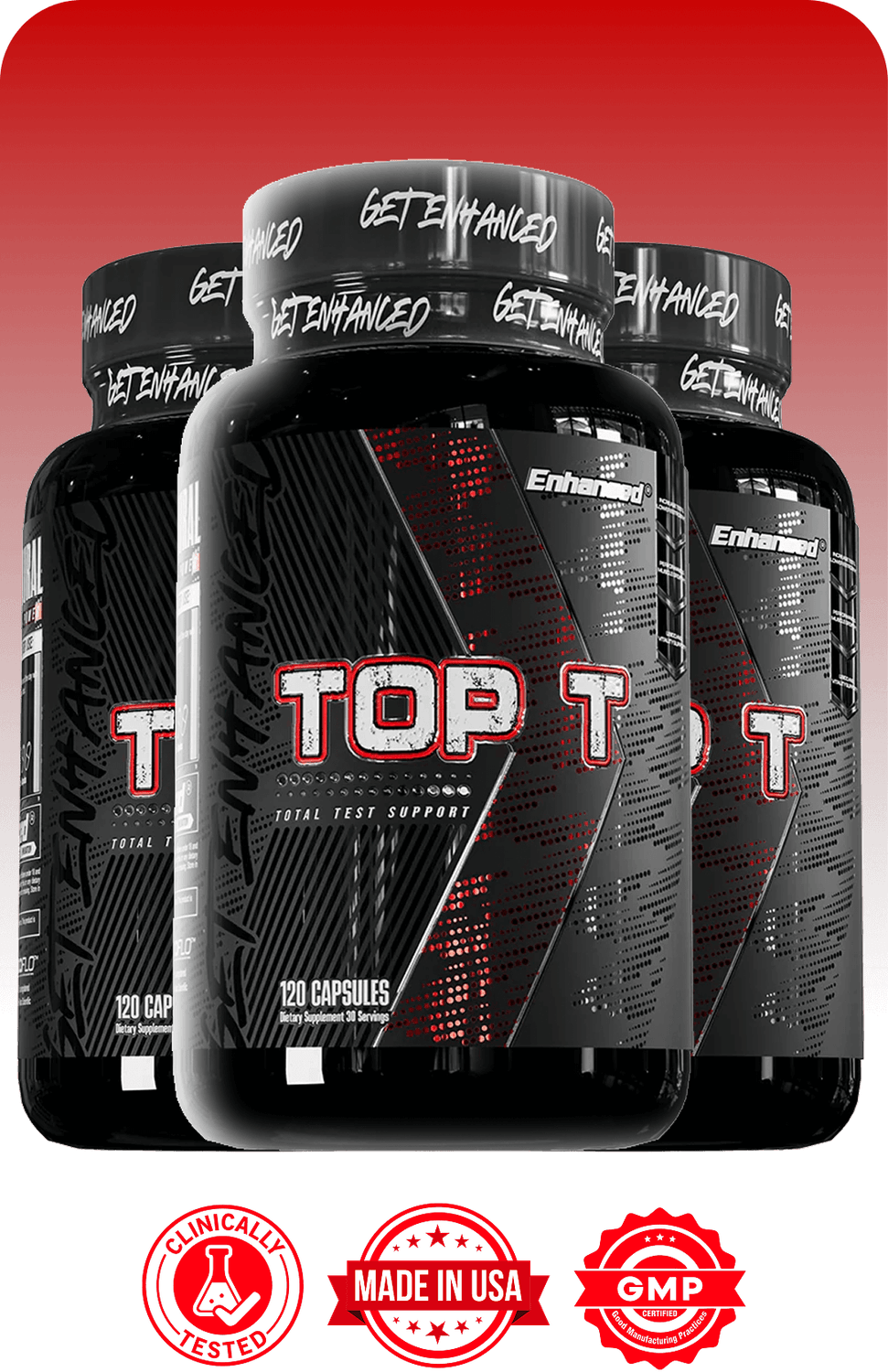 Enhanced TOP T supplements