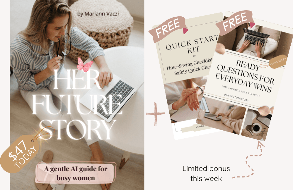 Her Future Story guide with price chip and two free bonuses