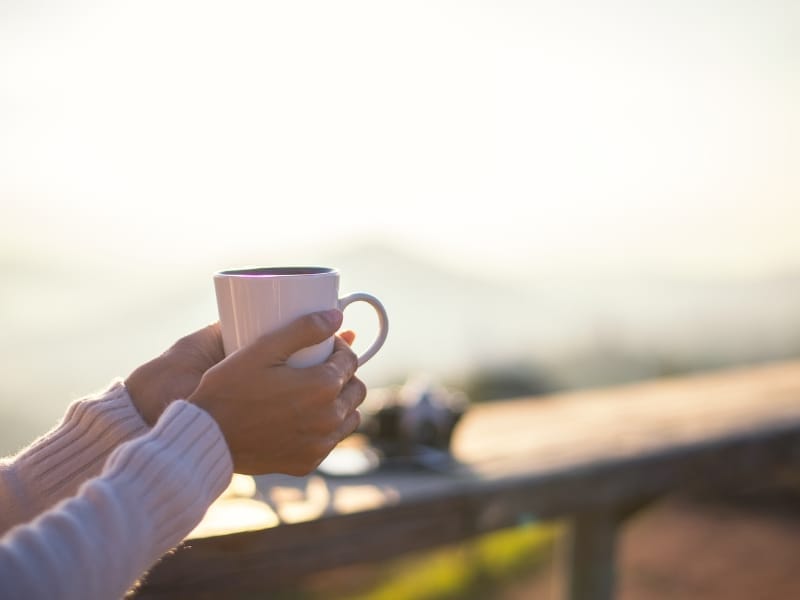 Adding small moments of joy to your morning routine