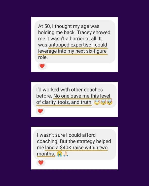 testimonials for tracey pennywell