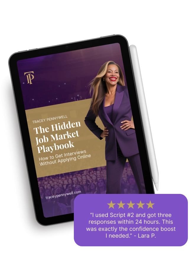 tracey pennywell's hidden job market playbook