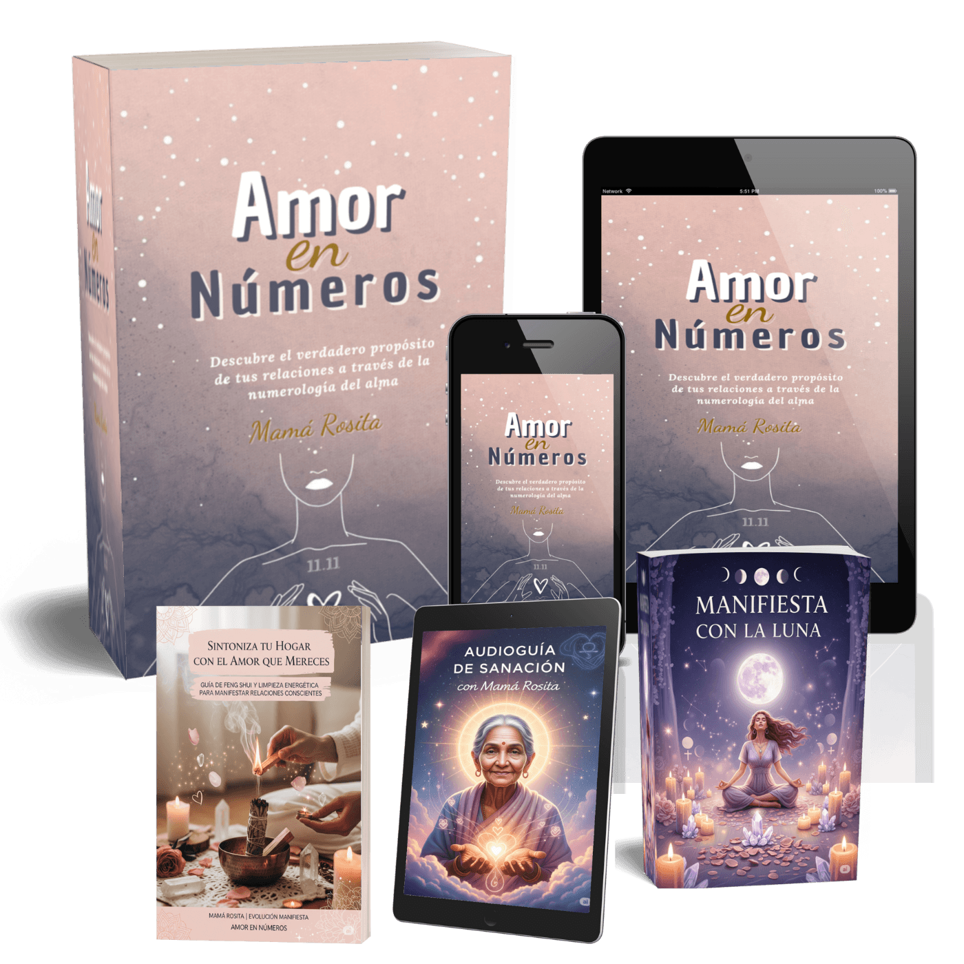 Imagen de todo lo que incluye la oferta de Amor en Números