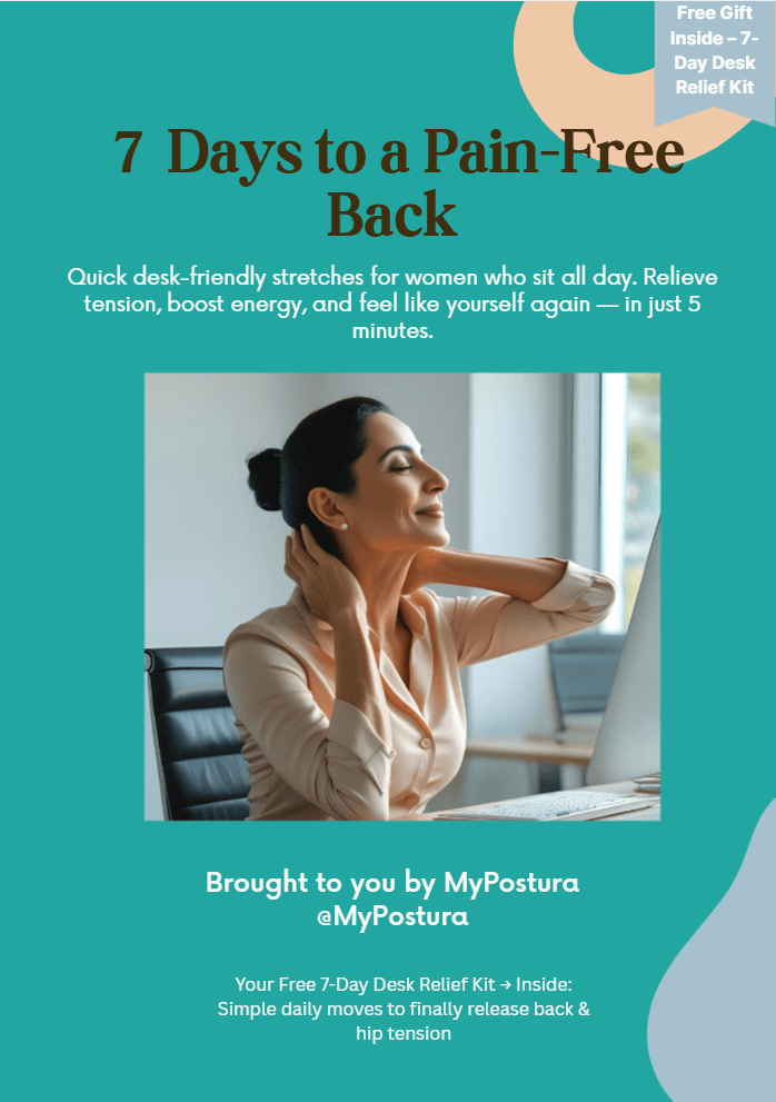 Before/After: lighter posture by 5 PM