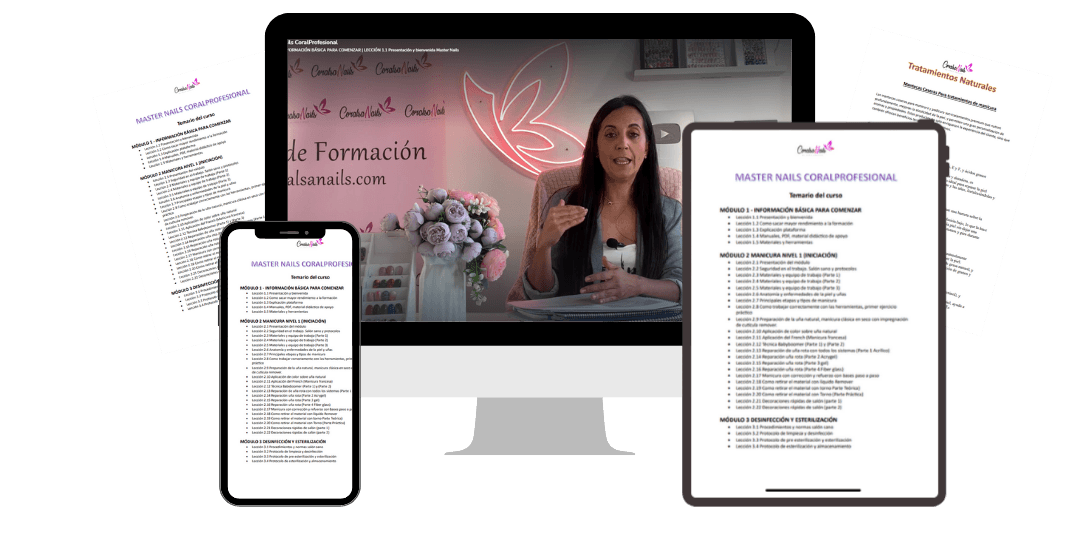 Programa CoralProfesional en varios dispositivos