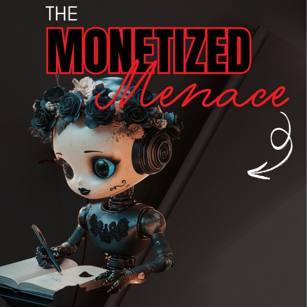 The Monetized Menace - Theme Page Bot
