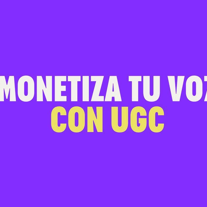 Academia Monetiza Tu Voz con UGC