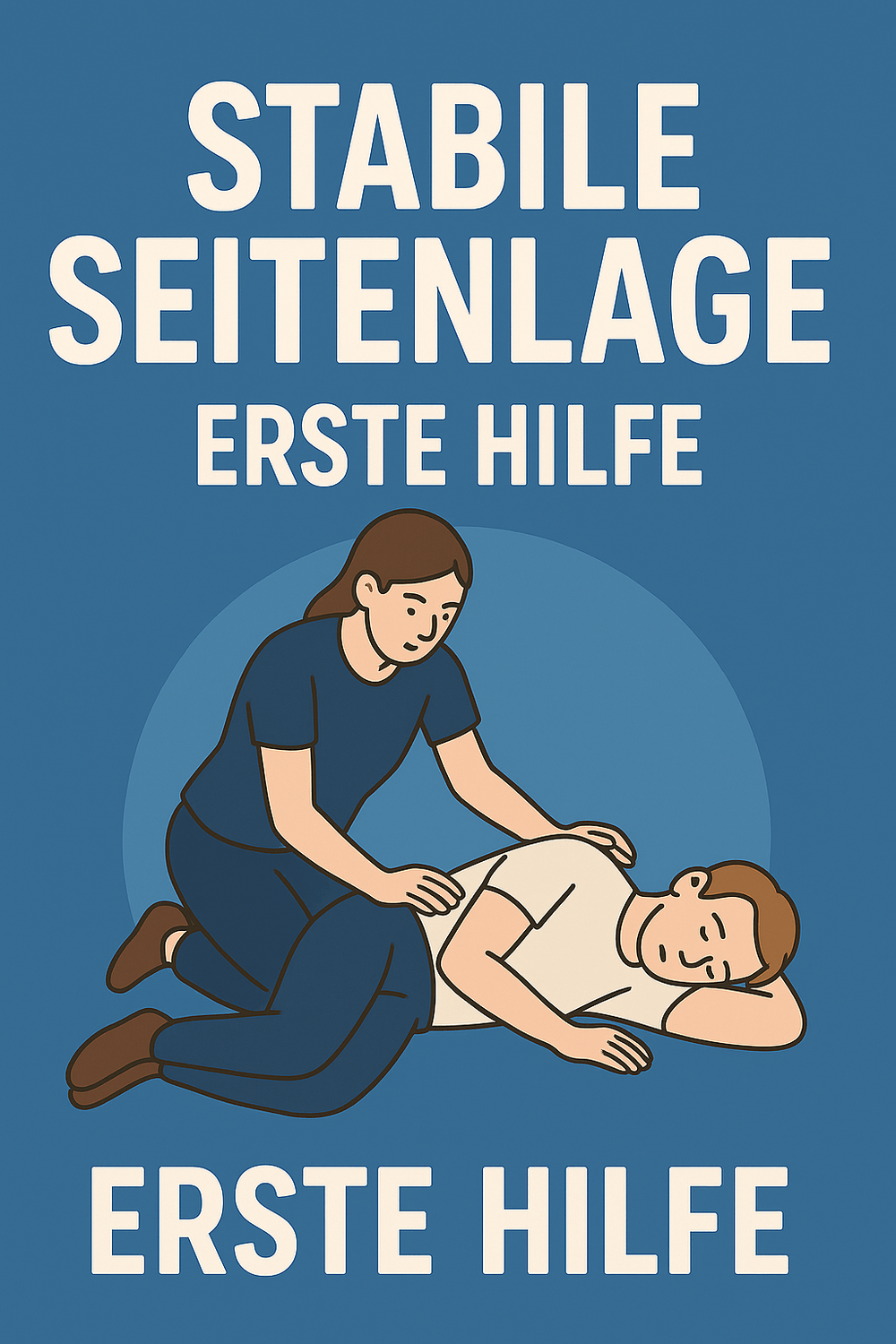 Stabile Seitenlage – Erste Hilfe bei Bewusstlosigkeit