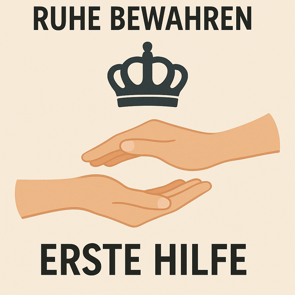 Ruhe bewahren – Erste Hilfe im Notfall