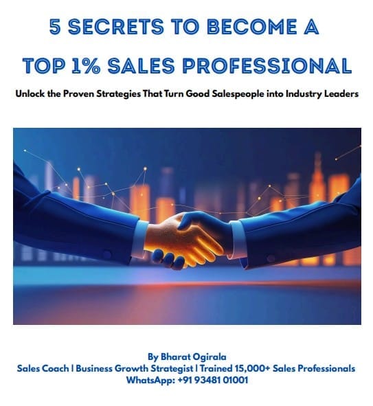 5 Secrets to Become a Top 1% Sales Professional
