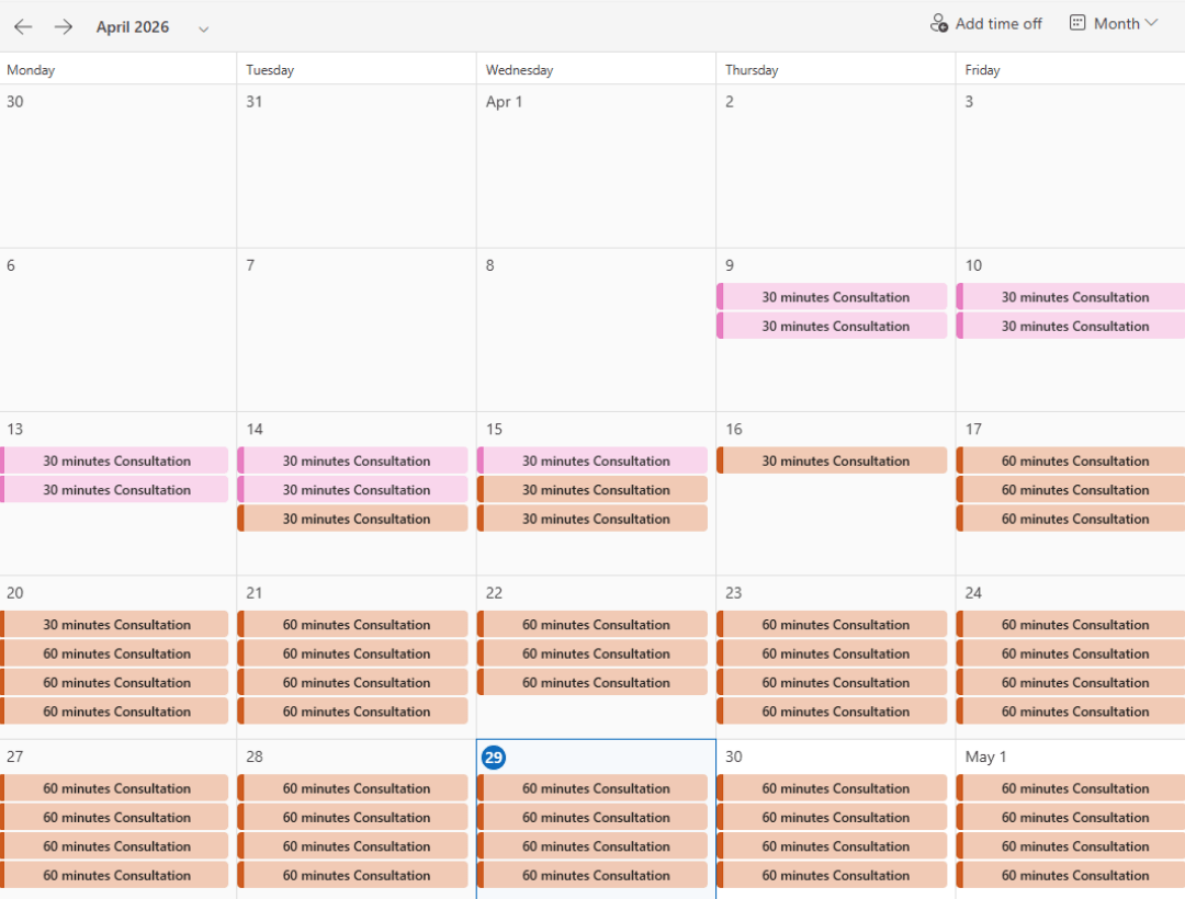 Real Booking System