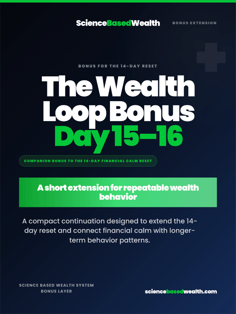 Wealth Loop Bonus Day 15–16