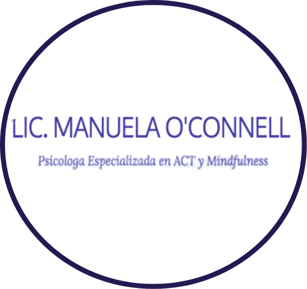 Logo de Lic. Manuela O´Connell, Psicóloga Especializada en ACT y Mindfulness