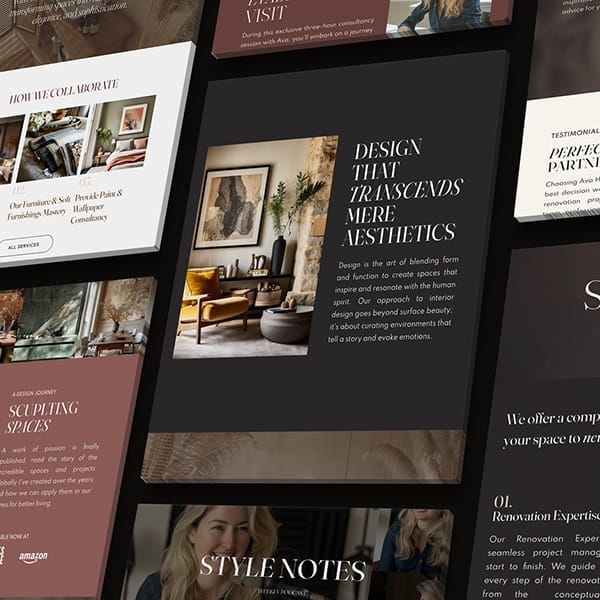 Lucent Arc Brand Direction for digital touchpoints