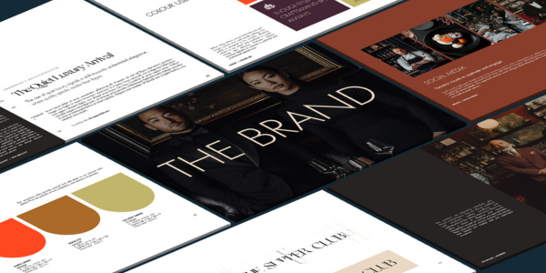 Example of the detail in our professional Brand Book Identity Guide Templates