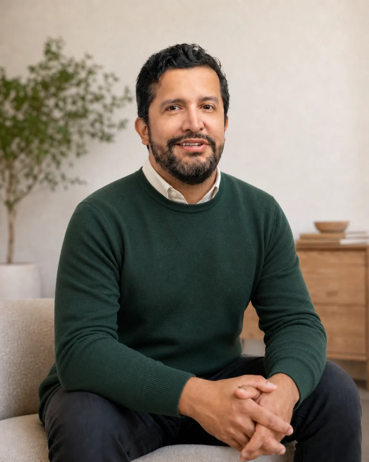 Diego Martinez, founder and coach at Conectate Coaching