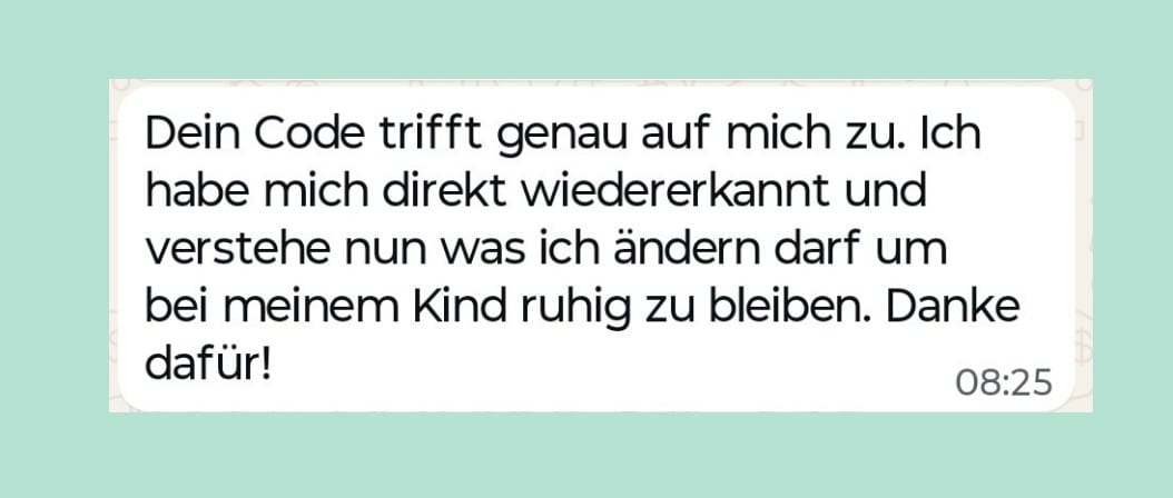 Feedback einer Mama
