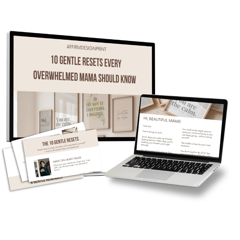 10 Gentle Resets mockup