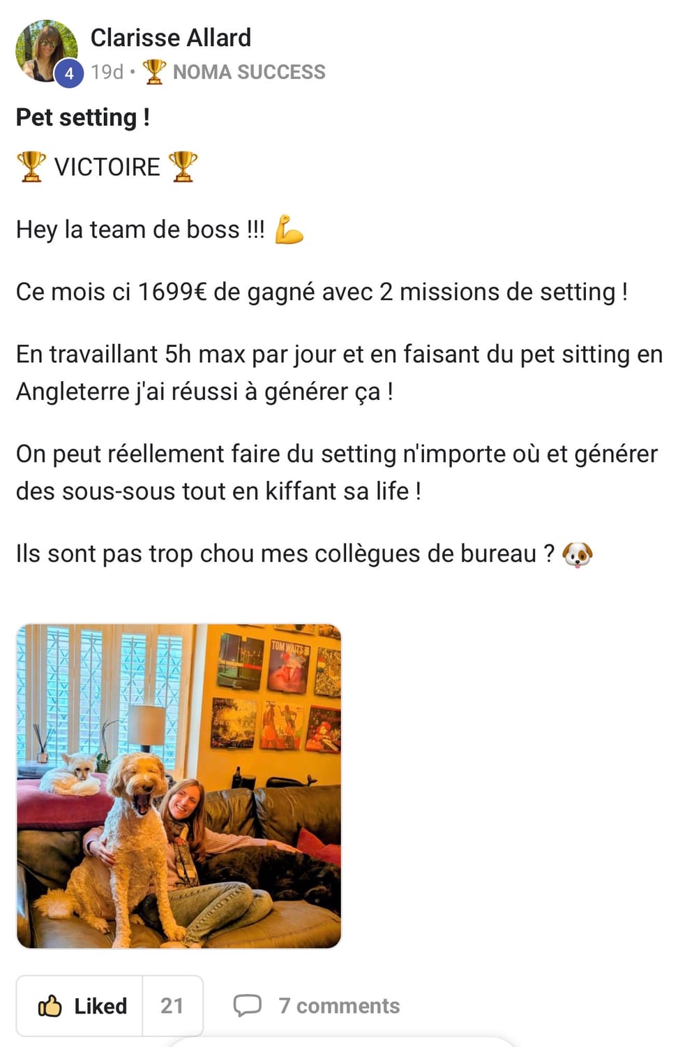 Témoignage Clarisse Allard — Angleterre