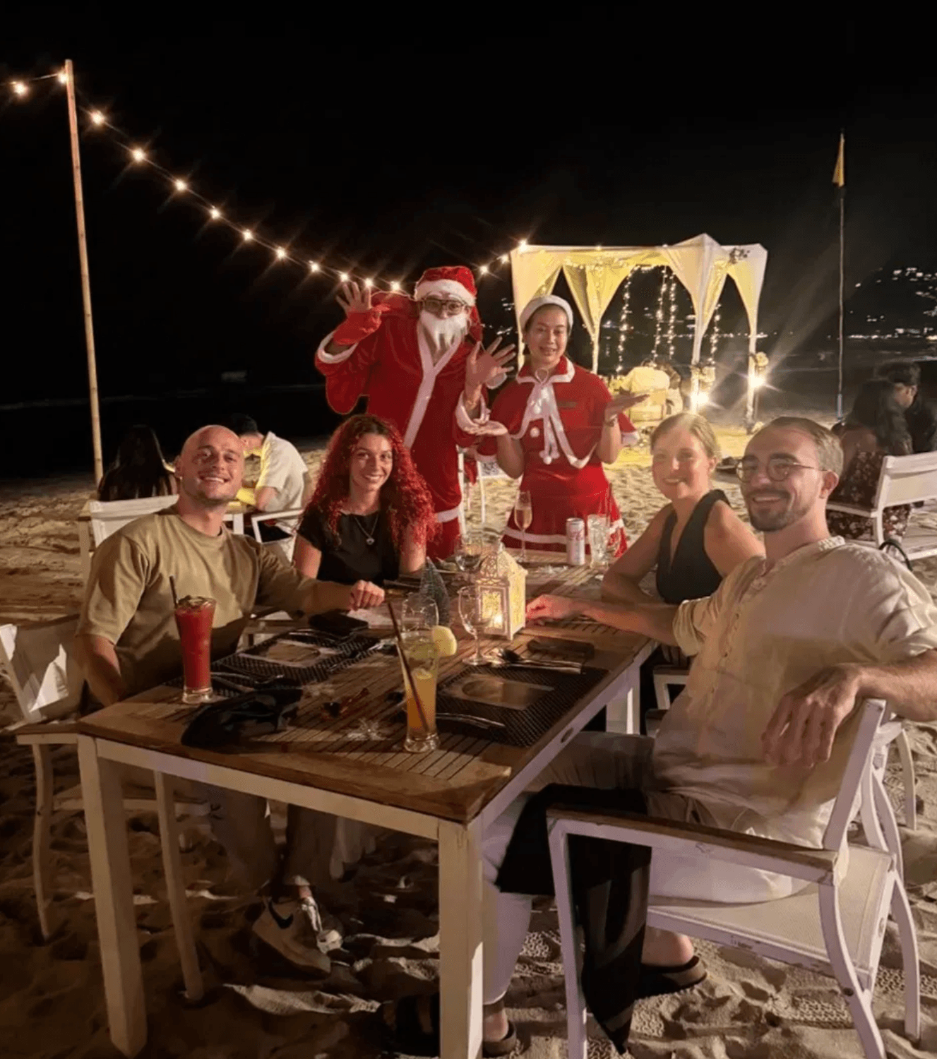 Dîner de Noël à Koh Samui